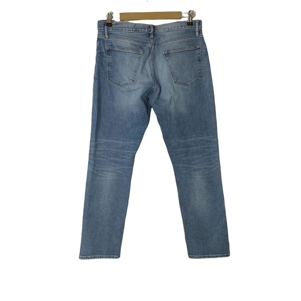 Distressed Gap Slim Coupe Étroite Denim Jeans 31 x 30 - Picture 2 of 5